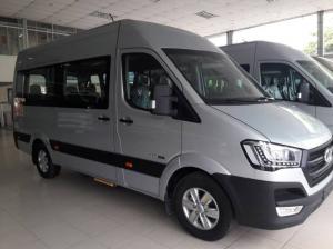 Hyundai solati 16 chỗ 2018 màu bạc - tặng kèm định vị GPS và usb theo xe