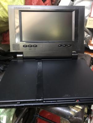 Máy game PS2 có màn hình - tặng save và 5 đĩa game
