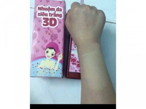 Nhuôm da siêu trắng 3d