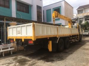 Giá xe tải Hino FL gắn cẩu Soosan 746L sức nâng 7.5 tấn, tải trọng hàng 12 tấn, cẩu vươn dài 19m - Gọi 0907043398 (Mr Tú 24/24)