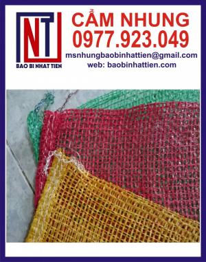 Bao lưới PP, cung cấp bao lưới đựng nông sản giá rẻ