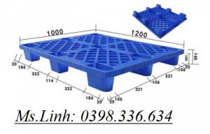 Pallet nhựa cũ (90-95%):