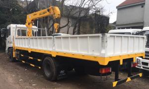 Khuyến mãi mua xe tải Dongfeng B170 tải trọng 8.2 tấn, gắn cẩu Unic 3 tấn, trả trước 100 triệu, giao luôn xe - Gọi 0907043398 (Mr Tú 24/24)