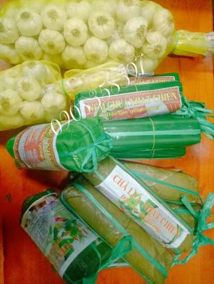 Nem chua làm tại cơ sở Nhật Chiến đặc sản Phan Rang