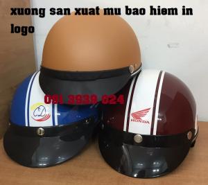 Tư vấn thiết kế in mũ bảo hiểm quảng cáo