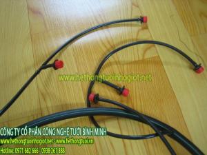 Hệ thống tưới nhỏ giọt trong nhà kính