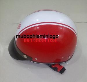 Cần đặt in mũ bảo hiểm quảng cáo theo yêu cầu
