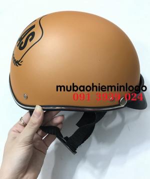 Cần làm mũ bảo hiểm in logo theo yêu cầu