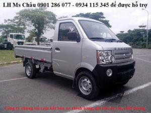 xe tải dongben thùng lửng - thùng bạt - thùng kín 870kg | hỗ trợ mua trả góp