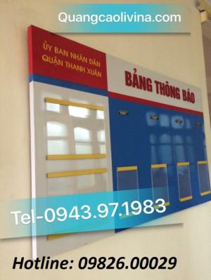 Biển thông tin-Biển bảng tin có sẵn