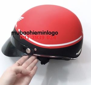 Dịch vụ đặt in mũ bảo hiểm theo yêu cầu, mũ bảo hiểm quà tặng tại tphcm