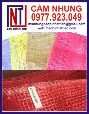 Bao leno giá rẻ, bao lưới đựng nông sản