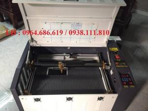 Máy laser cắt dừa, khắc dấu cao su mini giá siêu rẻ
