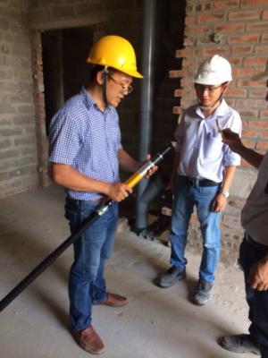 Máy bắn ty trần tiêu âm