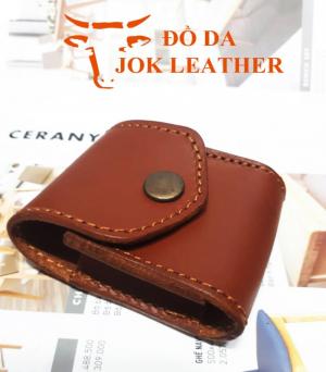 Bao Da Đựng Zippo- Đồ Da Jok Leather