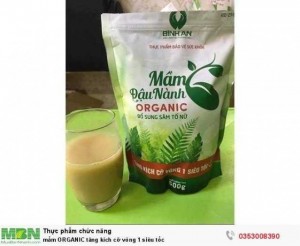 Mầm ORGANIC tăng kích cỡ vòng 1