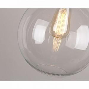 Đèn thả trần thủy tinh tròn phi lớn( 250x220mm)