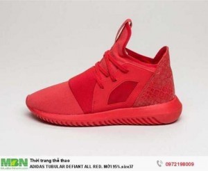ADIDAS TUBULAR DEFIANT ALL RED. MỚI 95%.size37