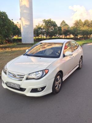 Bán Hyundai Avante 1.6MT 2012, màu trắng, biển TP, đúng chất, giá TL, hổ trợ góp