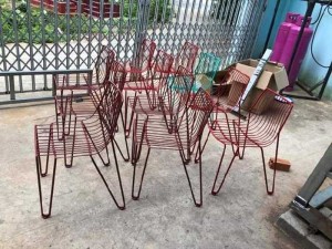 Ghế sắt chữ u