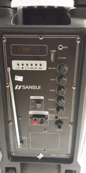 Loa kéo mini Sansui A8-21, loa karaoke 2.5 tấc, công suất thực 80W