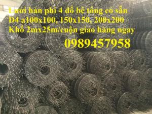 Xưởng sản xuất lưới thép đổ bê tông, lưới thép hàn chập, lưới thép hàn, lưới làm hàng rào phi 3, phi 4