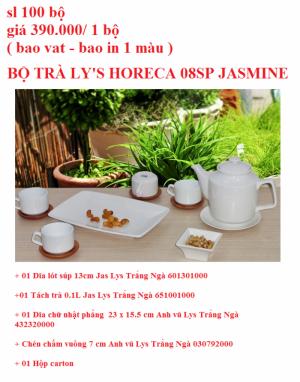 Quà tặng ấm chén in logo - gốm sứ limac