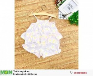 Bộ yếm mặc nhà dễ thương