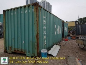 Cho thuê container giá rẻ tại Hà nội