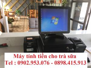 Nhận lắp đặt máy tính tiền cho quán trà sữa giá rẻ