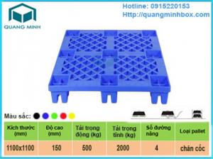 Pallet nhựa mới | Pallet nhựa cũ giá rẻ chất lượng tốt nhất