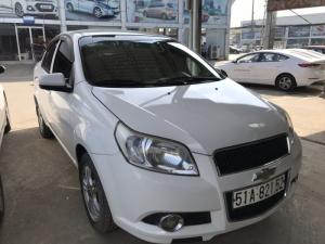 Bán Chevrolet Aveo LT 1.5MT màu trắng số sàn sản xuất 2014 biển Sài Gòn