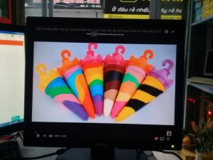 Màn hình máy tính HP 17 inch vuông đẹp không tỳ vết