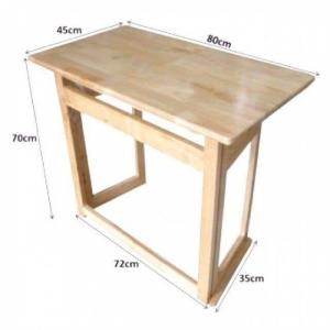 Bàn gỗ học sinh xếp nhỏ gọn
