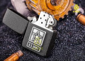 Zippo US Army tái bản 1941 sơn đen Z211