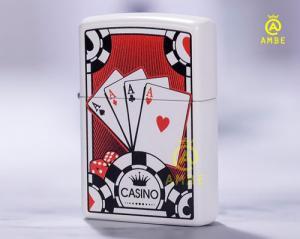Bật lửa Zippo lá bài Casino Z187
