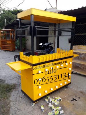 Xe trà sữa lưu động giá rẻ.