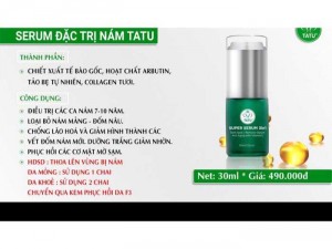 Serum đặc trị nám