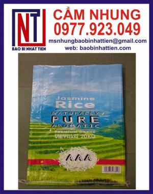 Bao PP dệt tráng keo PP, bao PP dệt, bao pp dệt trơn