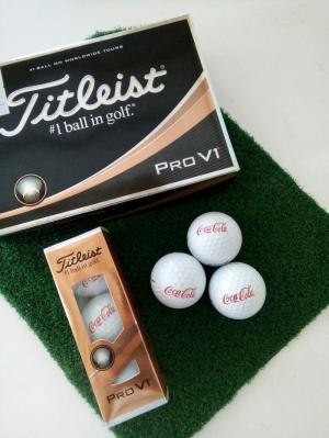 In logo lên banh (bóng) golf làm quà tặng, mở giải