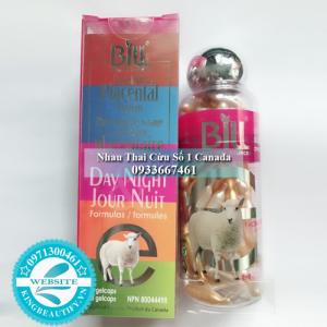 Nhau Thai Cừu và Vitamin E Bill Natural Sources, 100 viên nang