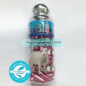 Nhau Thai Cừu Dầu Gan Cá Mập và Vitamin E Bill Natural Sources, 100 viên nang