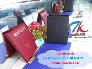 Nhận sản xuất bìa menu, bìa đựng hồ sơ da, nơi cung cấp bìa kẹp tài liệu theo yêu cầu,