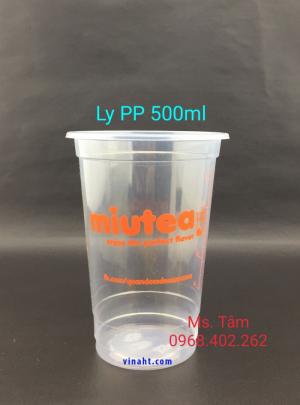 Ly nhựa PP 500ml