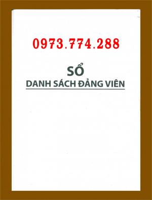 Mẫu danh sách đảng viên