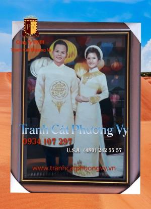 Mua tranh tặng sếp, mua tranh cát quà cho sếp chuyển công tác