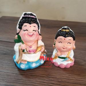 Tượng Chibi Quan Âm 9cm