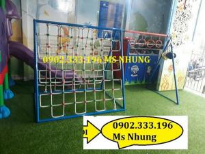 Cung cấp thang leo ngoài trời, thang leo đu thể chất, thao leo dây