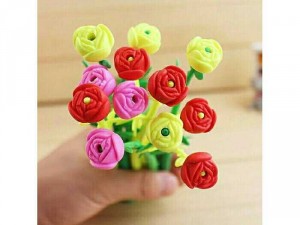 Combo 10 bút hoa dễ thương, tặng 1 bút