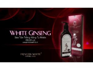 Sữa tắm trắng da hồng sâm Princess White